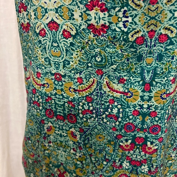 ANTHRO Maeve Anthropologie 100% silk Tunic Dress size 8 Medium - Picture 3 of 11